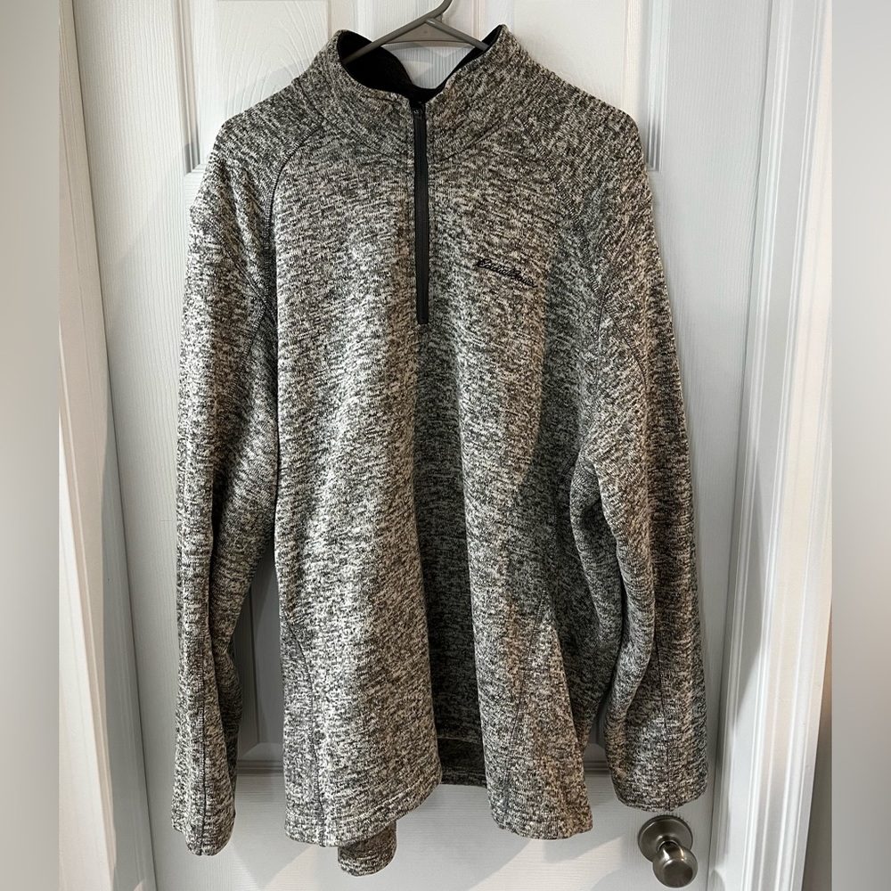 Eddie Bauer Quarter Zip Sweater XXL